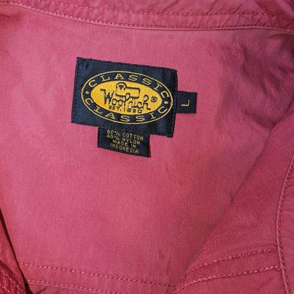 VTG CLASSIC WOOLRICH - Men's Heavyweight Large Cotton Brick Button Game Preserve - Picture 2 of 14